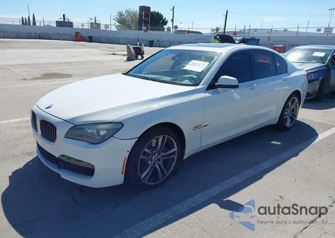 2012 BMW 750I z USA, uszkodzony, nr VIN WBAKA8C5XCDX01358